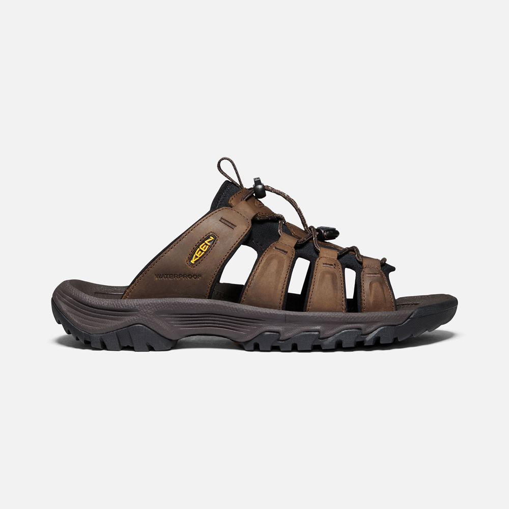 Keen Terlik Erkek Kahverengi/Siyah - Targhee Iii Sandal - Türkiye MKOZ21963